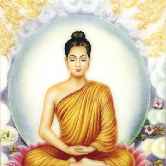 Tranh Đá Quý Truyền Thần - Linh Phật TG0062